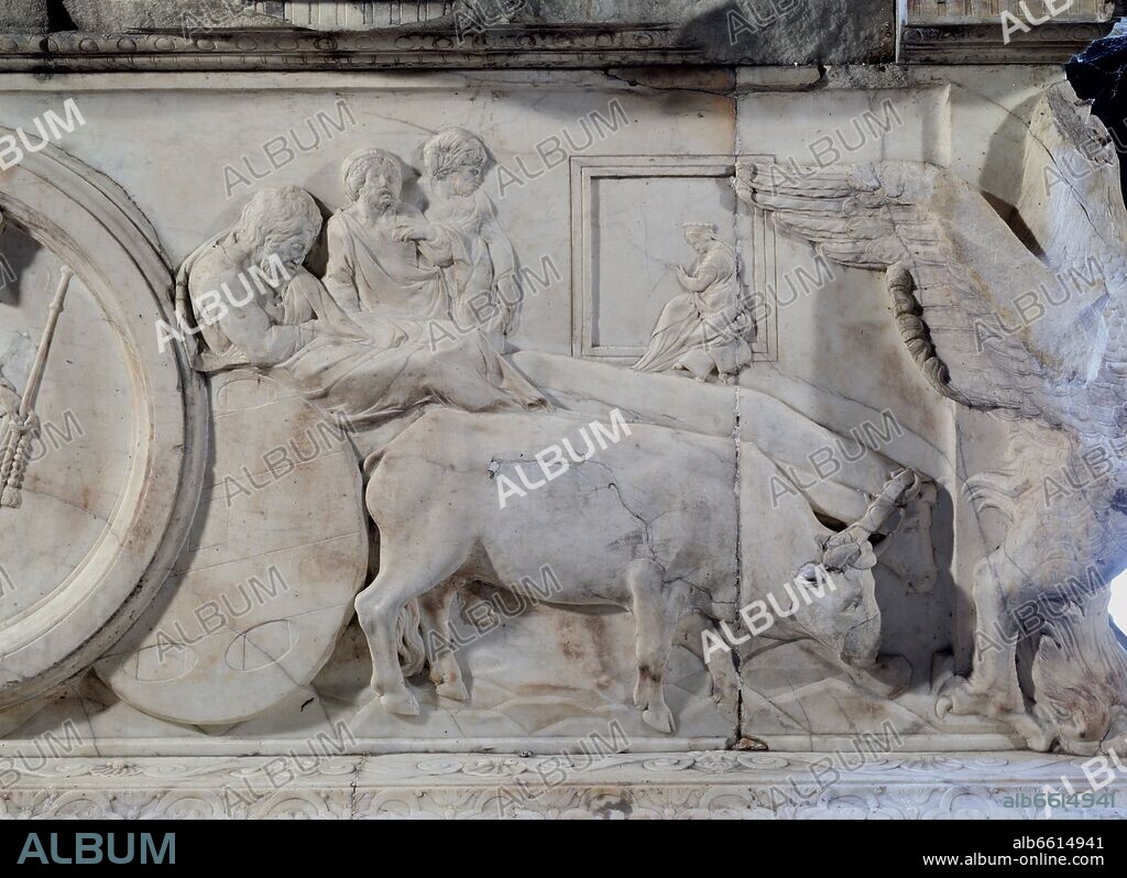 ALONSO BERRUGUETE (1488-1561). SEPULCRO DEL CARDENAL TAVERA - DETALLE.