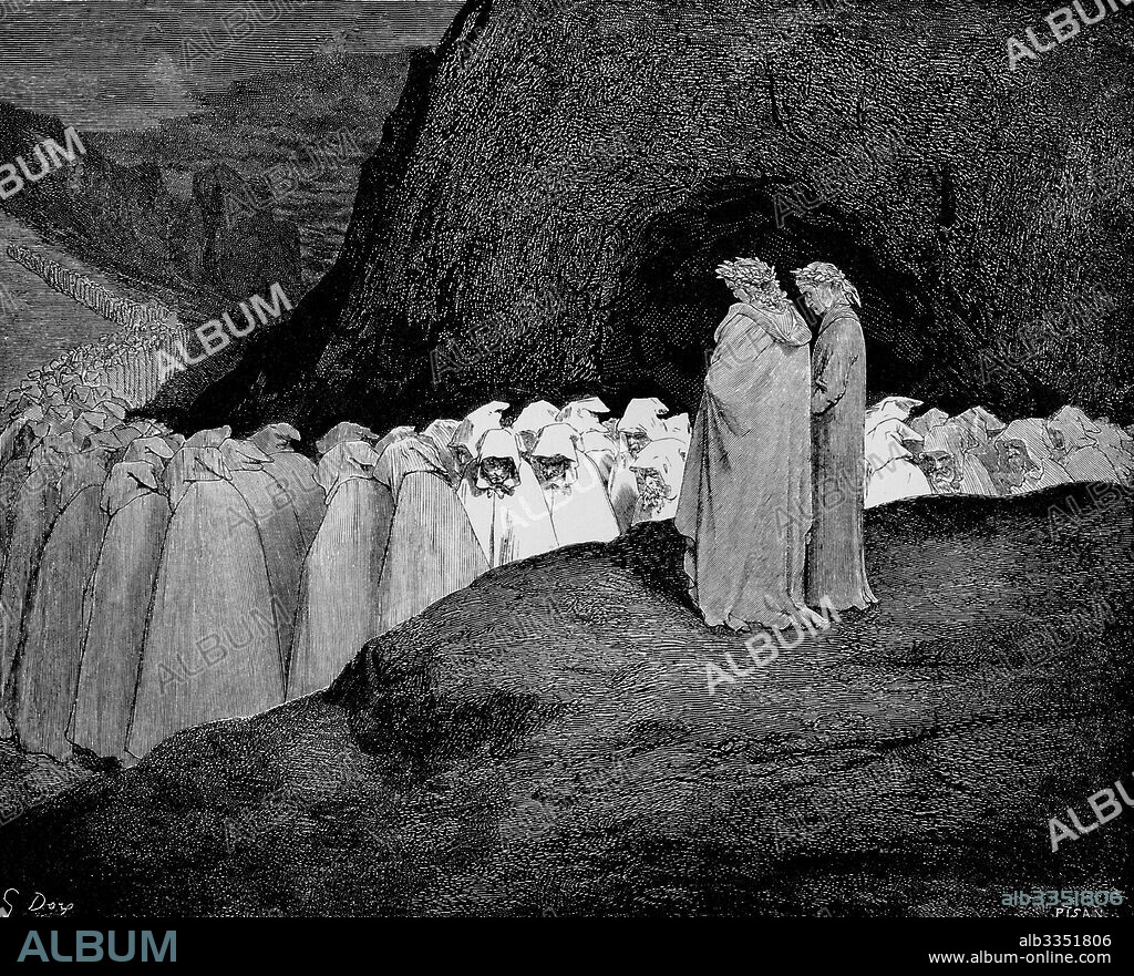 PAUL GUSTAVE DORÉ. Inferno. Illustration to the Divine Comedy by Dante Alighieri.