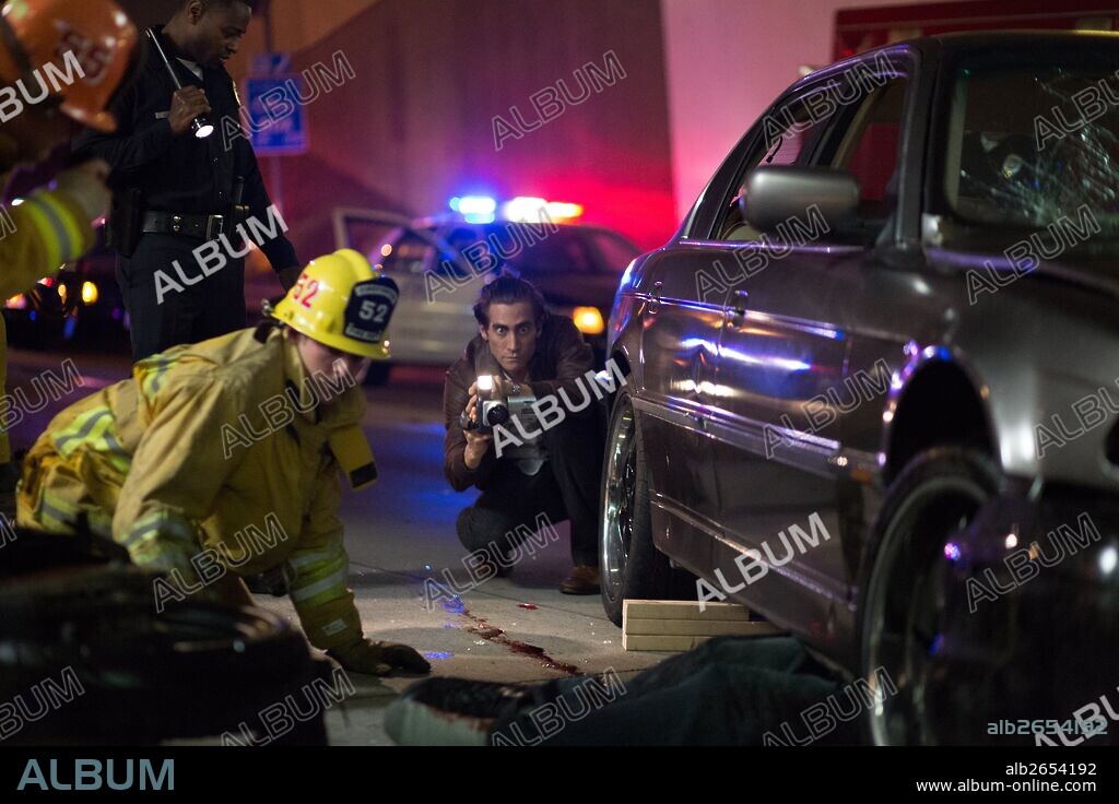 JAKE GYLLENHAAL in NIGHTCRAWLER, 2014, unter der Regie von DAN GILROY. Copyright BOLD FILMS.