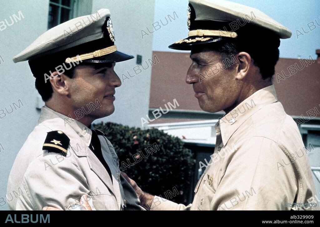 CHARLTON HESTON en LA BATALLA DE MIDWAY, 1976 (MIDWAY), dirigida por JACK SMIGHT. Copyright UNIVERSAL PICTURES.
