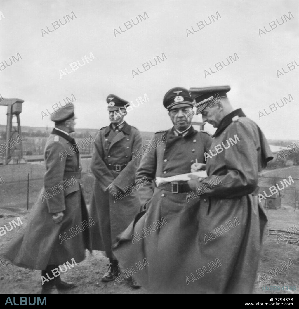 German army commander General Georg von Kuchler.