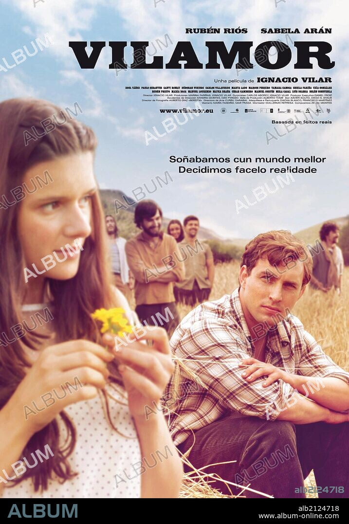 Poster de VILAMOR, 2012, dirigida por IGNACIO VILAR. Copyright VIA LACTEA FILMES.