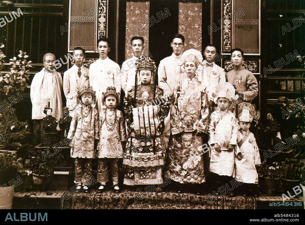 Peranakan Chinese and Baba-Nyonya are terms used for the descendants of late 15th and 16th-century Chinese immigrants to the Malay-Indonesian archipelago of Nusantara during the Colonial era. Members of this community in Malaysia identify themselves as 'Nyonya-Baba' or 'Baba-Nyonya'. Nyonya is the term for the females and Baba for males. It applies especially to the ethnic Chinese populations of the British Straits Settlements of Malaya and the Dutch-controlled island of Java and other locations, who adopted partially or in full Malay-Indonesian customs to become partially assimilated into the local communities. While the term Peranakan is most commonly used among the ethnic Chinese for those of Chinese descent also known as Straits Chinese, it may also be applied to the Baba-Yaya community in Phuket and other provinces of southern Thailand.