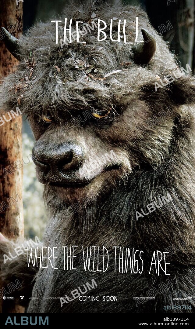 Poster de DONDE VIVEN LOS MONSTRUOS, 2009 (WHERE THE WILD THINGS ARE), dirigida por SPIKE JONZE. Copyright WARNER BROS PICTURES.