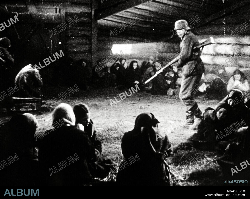 Auschwitz. Concetration camp. Rehearsal of camp band during World War II.