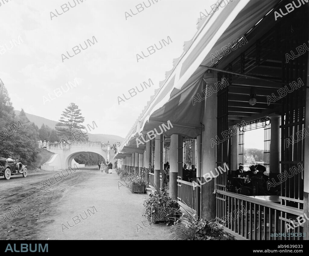 The Pergola Casino, Fort William Henry Hotel, Lake George, N.Y., c.(between 1900 and 1920).