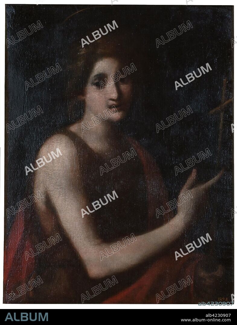 Andrea del Sarto / 'San Juan Bautista'. Primer cuarto del siglo XVI. Óleo sobre lienzo sobre tabla, 75 x 58 cm.
