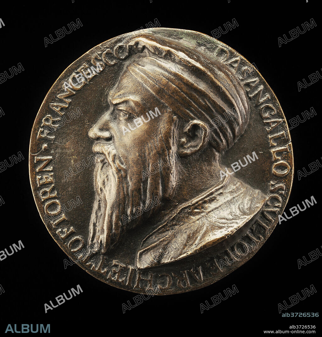 Francesco da Sangallo. Dated: c. 1570. Dimensions: overall (diameter): 9.65 cm (3 13/16 in.)  gross weight: 288.95 gr (0.637 lb.). Medium: bronze.