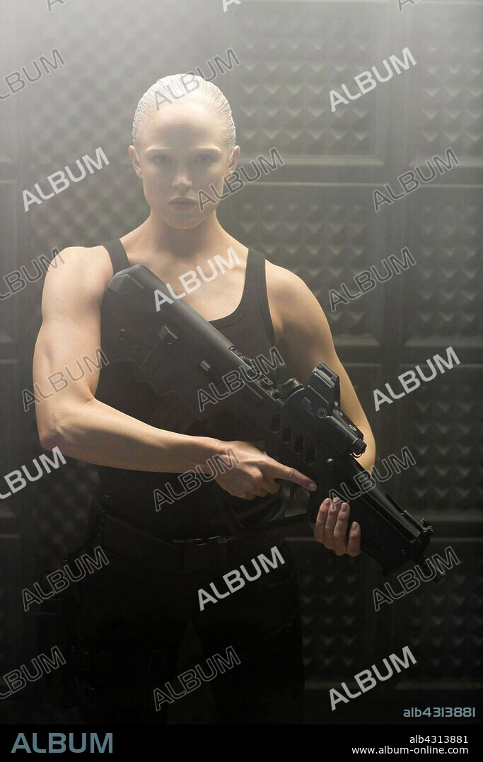 CAITY LOTZ in THE MACHINE, 2013, directed by CARADOG W JAMES. Copyright RED & BLACK FILMS.