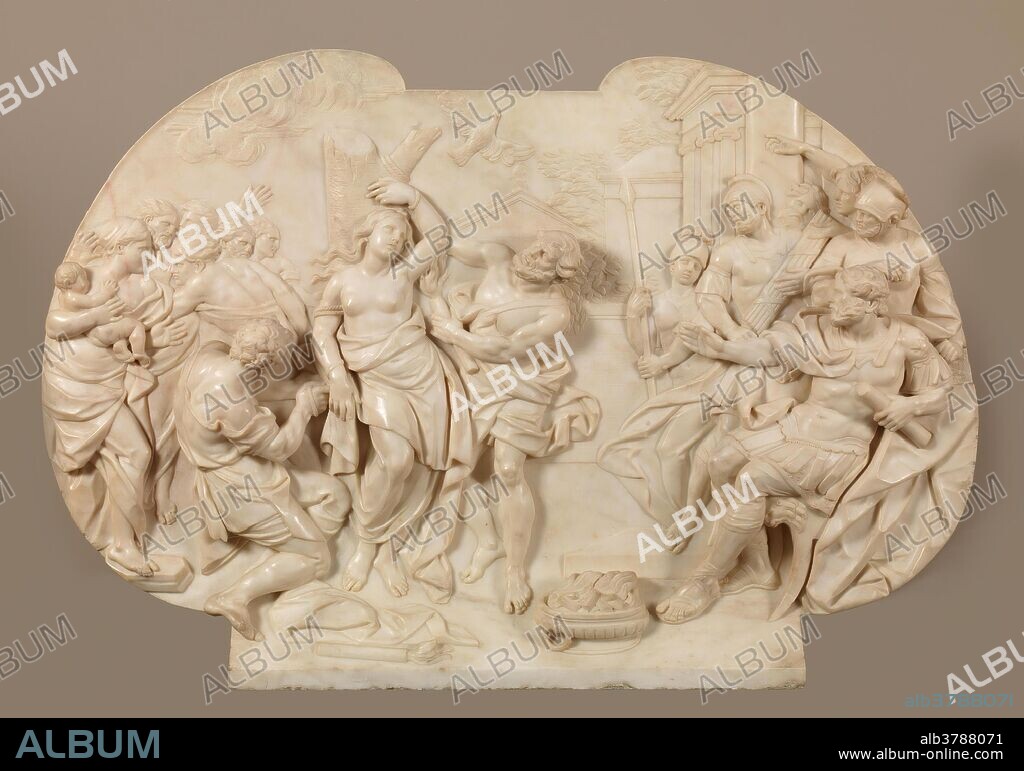 Roberto Michel / 'The Martyrdom of Saint Eulalia'. 1753 - 1759. Marble.