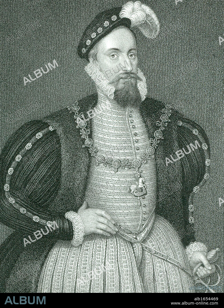 Henry Grey, Duke of Suffolk (d1554) English statesman. Father of Lady Jane Grey. Executed for joining the rising against the Spanish marriage of Mary I. Engraving.