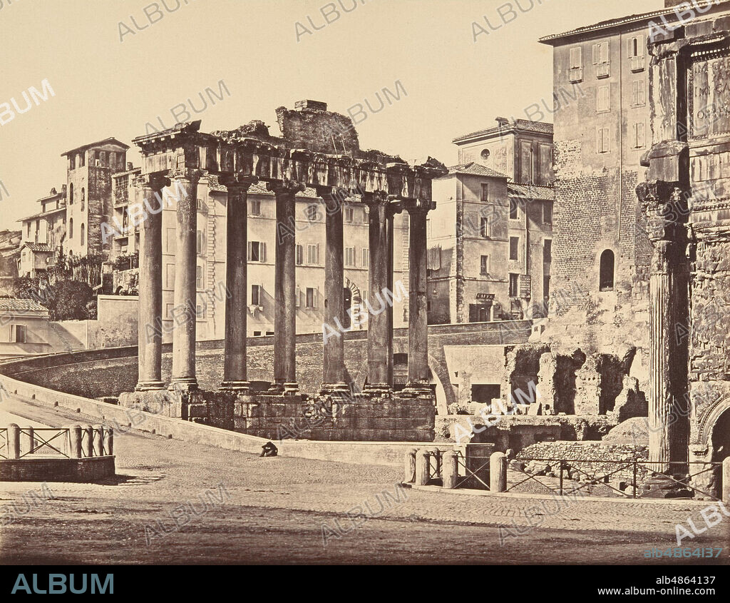 EUGÈNE CONSTANT. Tempio della Concordia, 1848-52.