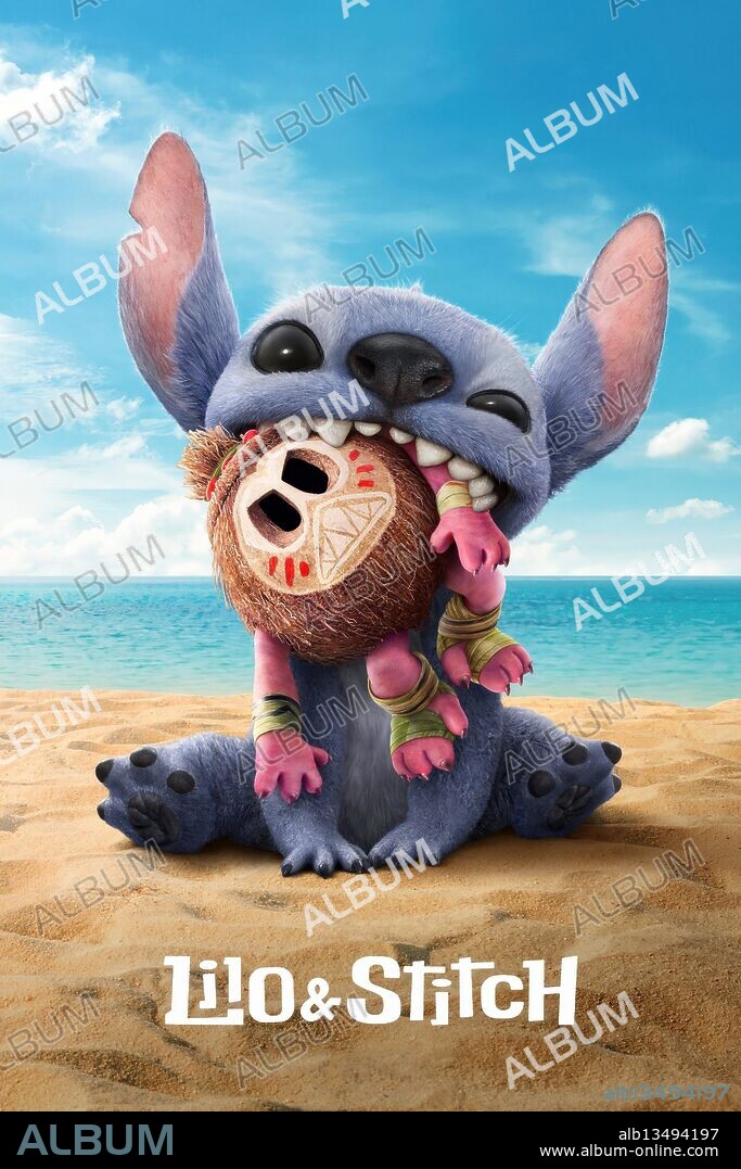 Poster de LILO Y STITCH, 2025 (LILO & STITCH), dirigida por DEAN FLEISCHER-CAMP. Copyright Walt Disney Pictures / Rideback.