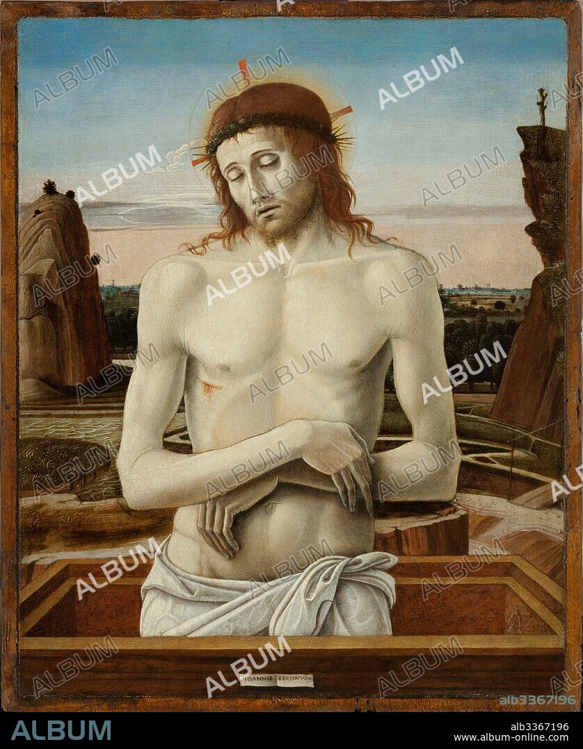 GIOVANNI BELLINI. The Man of Sorrows.