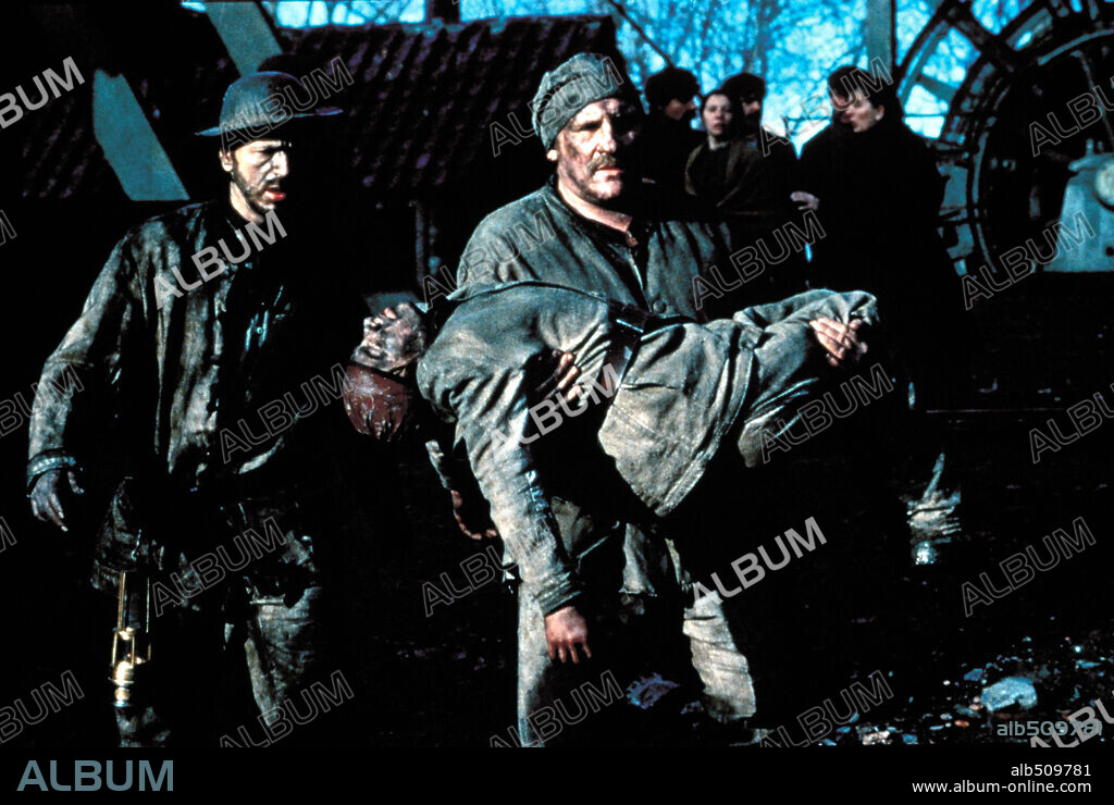 GERARD DEPARDIEU en GERMINAL, 1993, dirigida por CLAUDE BERRI.