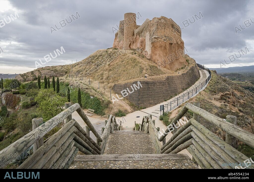 castillo de Arnedo, siglo IX, Arnedo, La Rioja , Spain, Europe.