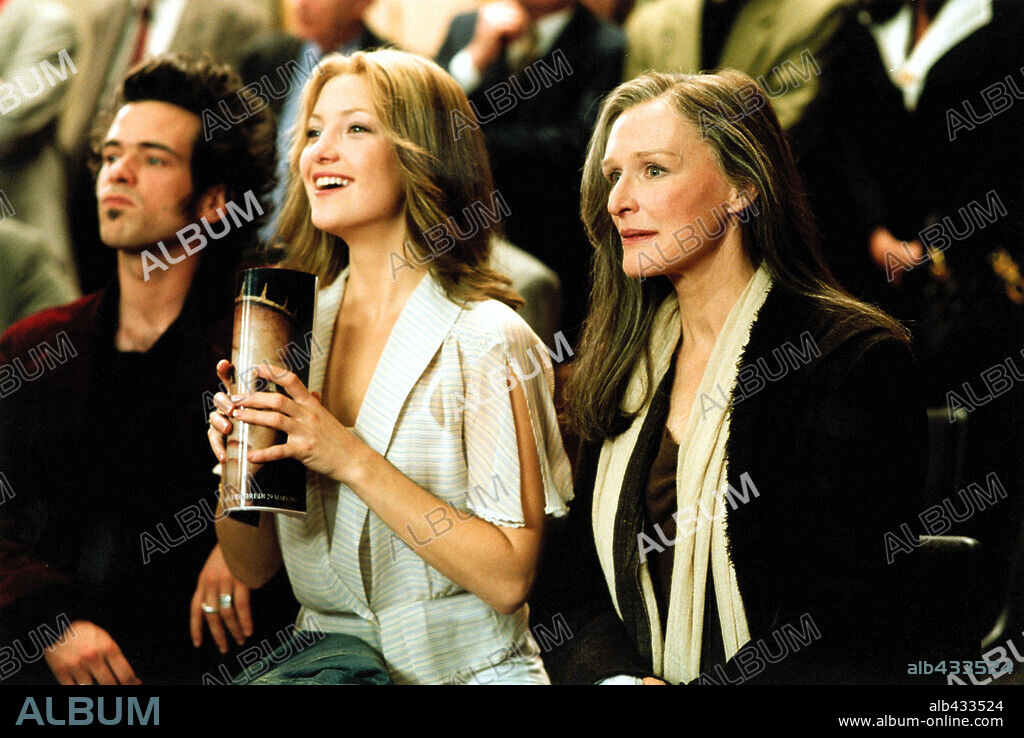 GLENN CLOSE, KATE HUDSON and ROMAIN DURIS in LE DIVORCE, 2003, directed by JAMES IVORY. Copyright TM 20 TH CENTURY FOX.