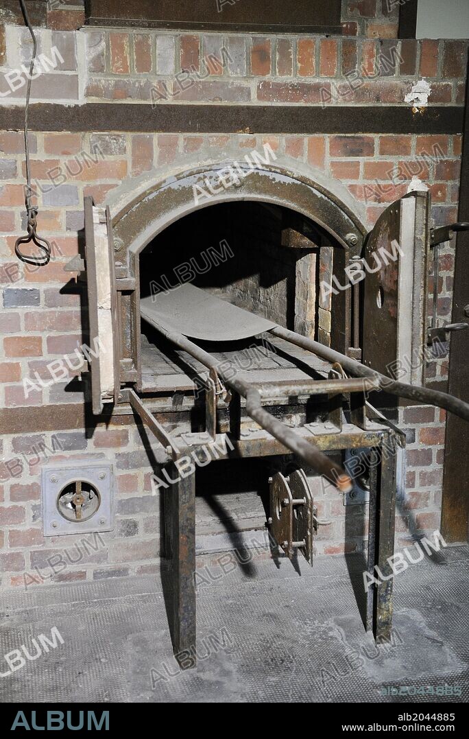 Dachau Concentration Camp. Nazi camp of prisoners opened in 1933. Crematorium. Germany.