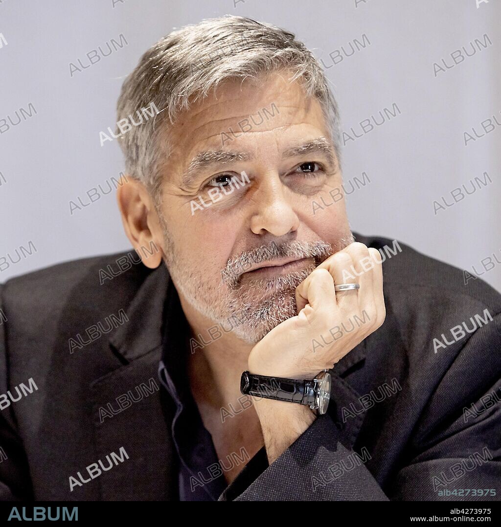 GEORGE CLOONEY. May 7, 2019 - Hollywood, California, U.S.: Director and Executive Producer and Actor GEORGE CLOONEY promotes his TV series 'Catch 22' in Hollywood. 07/05/2019