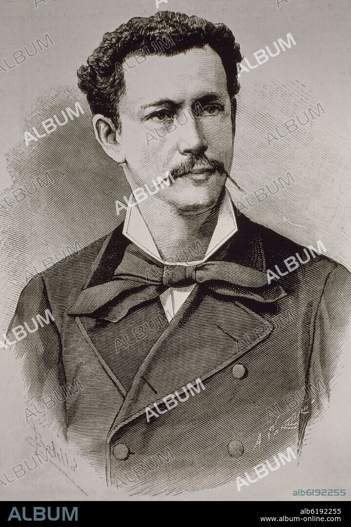 JUAN MONTALVO (1832-1890) ESCRITOR ECUATORIANO - ILUSTRACION ESPAÑOLA Y AMERICANA.