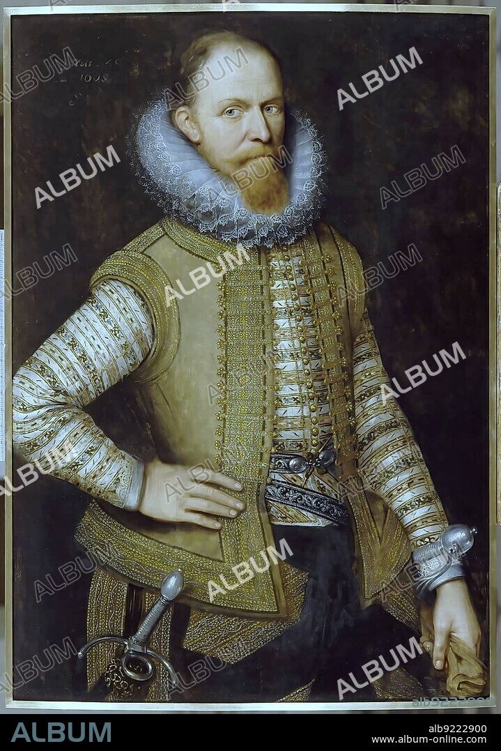 Johann Moritz Prince of Nassau-Siegen, Johan Maurits van Nassau-Siegen, also called The Brazilian, 17 June to 20 December 1679, was a reigning Count of Nassau-Siegen from the House of Nassau, Historical, digitally restored reproduction of a 19th century original.