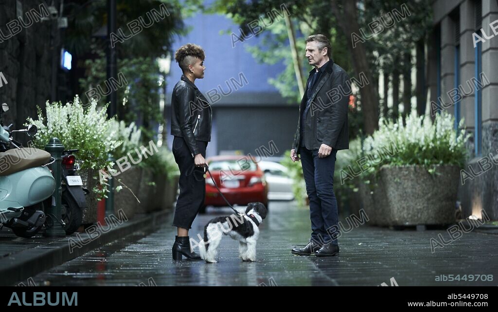 EMMY RAVER-LAMPMAN et LIAM NEESON dans BLACKLIGHT, 2022, réalisé par MARK WILLIAMS. Copyright Zero Gravity Management.