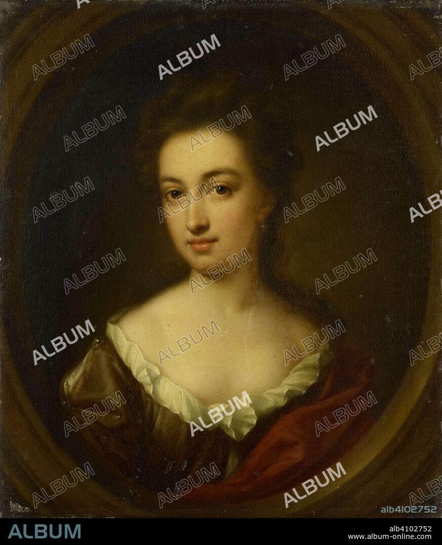 SIMON DUBOIS. Josina Clara van Citters (1671-1753), Sister of Anna van Citters. Dating: 1693. Measurements: h 37 cm × w 32 cm; d 5 cm.