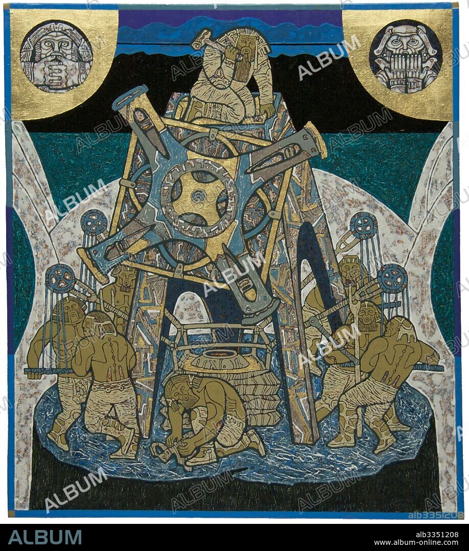 IGOR BARANOV. Sampo. Illustration to the national epic Kalevala.