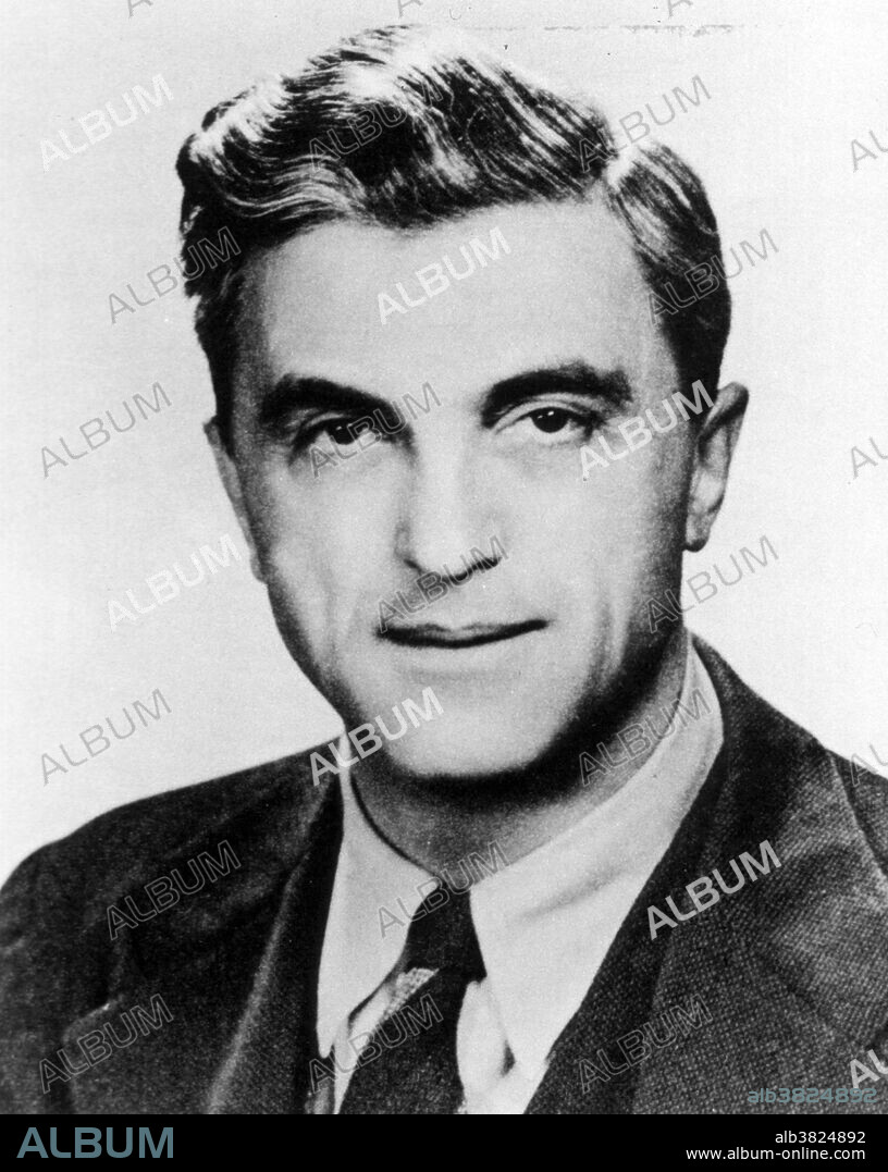 Felix Bloch (1905-1983) was a Swiss-American physicist. His doctoral thesis (1928) established the quantum theory of solids, using Bloch waves to describe the electrons. In 1933, after Hitler came to power, he left Germany. In 1938, Bloch began working with the University of California at Berkeley's cyclotron to determine the magnetic moment of the neutron. During WW II he worked on nuclear power at Los Alamos National Laboratory, before resigning to join the radar project at Harvard University. After the war he concentrated on investigations into nuclear induction and nuclear magnetic resonance, which are the underlying principles of MRI. In 1946 he proposed the Bloch equations which determine the time evolution of nuclear magnetization. He and Edward Mills Purcell were awarded the 1952 Nobel Prize for "their development of new ways and methods for nuclear magnetic precision measurements." He lived to be 77 and died of natural causes.