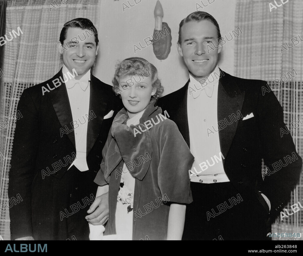CARY GRANT, RANDOLPH SCOTT and VIRGINIA CHERRILL.