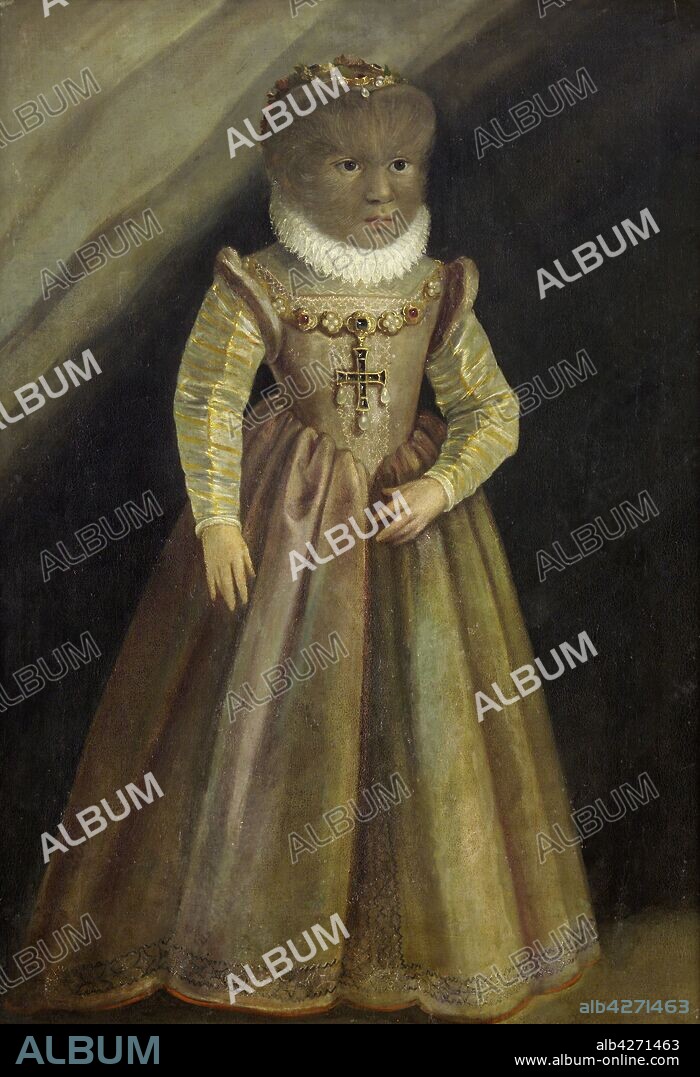 ANONYMOUS. Portrait of Antonietta Gonsalvus.