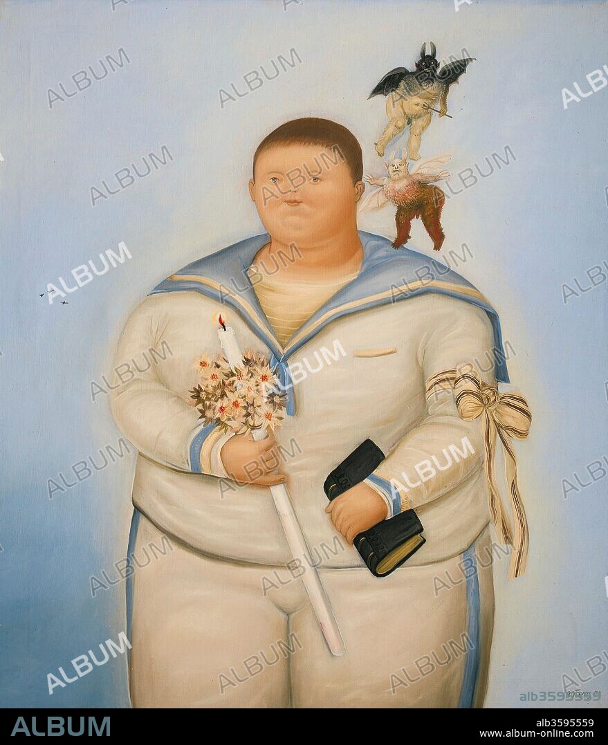 FERNANDO BOTERO. Self-Portrait. The Day of My First Communion.