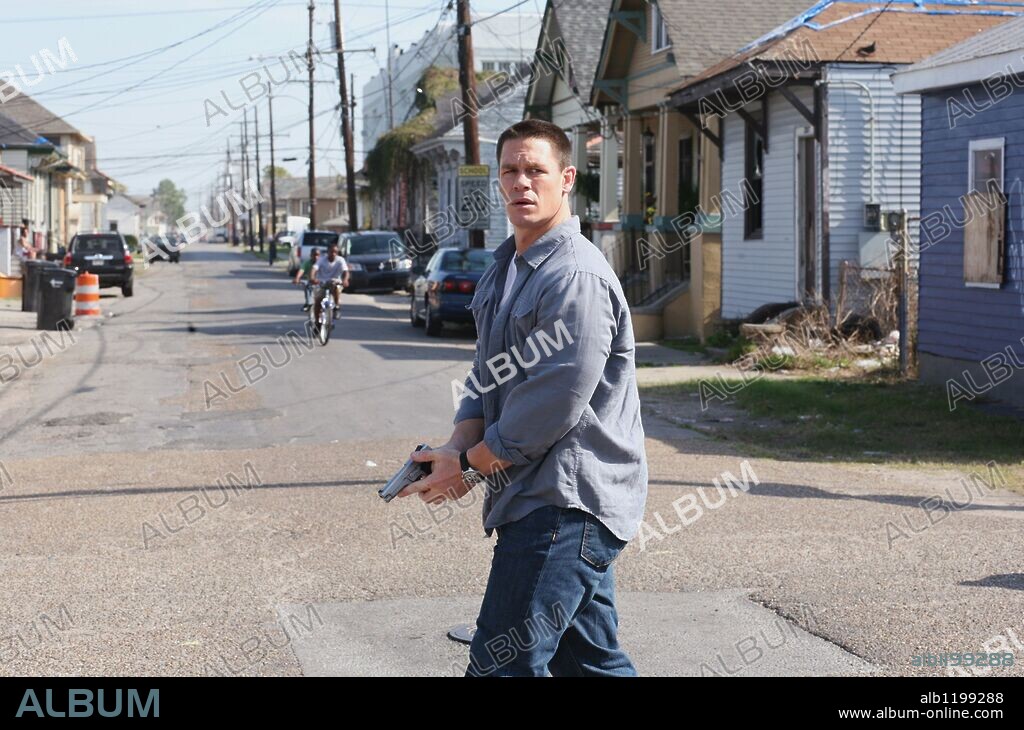 JOHN CENA en 12 TRAMPAS, 2009 (12 ROUNDS), dirigida por RENNY HARLIN. Copyright MARK GORDON COMPANY, THE/MIDNIGHT SUN PICTURES/WWE FILMS / PERRET, PATTI.
