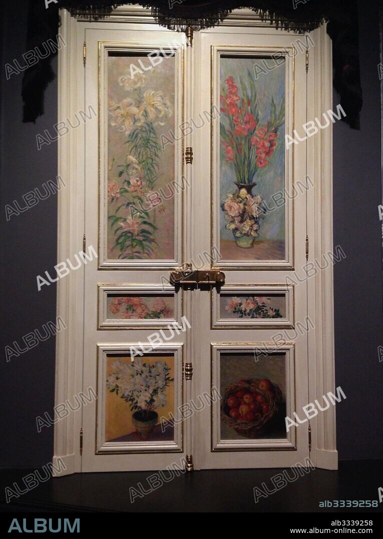 CLAUDE MONET. French Door, Paul Durand-Ruel's Grand salon at Rue de Rome.