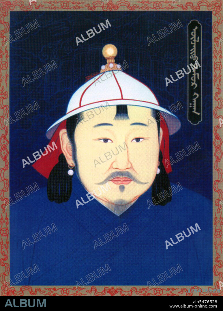 Temur Khan (October 15, 1265-February 10, 1307), also spelled Timur, was the second leader of the Yuan Dynasty between May 10, 1294 and February 10, 1307, and is considered as the sixth Great Khan of the Mongols in Mongolia. He was a son of the Crown Prince Zhenjin and the grandson of Kublai Khan. During his rule, the Tran, Pagan and Champa dynasties and western khanates of the Mongol Empire accepted his supremacy. Temur Khan,the third son of Chingem who was the eldest son of Kub lai Khan, was born in 1265, the blue cattle year. In 1294, the blue horse year, he became Emperor of the Yuan Dynasty and in 1007, the red sheep year, he passed away.