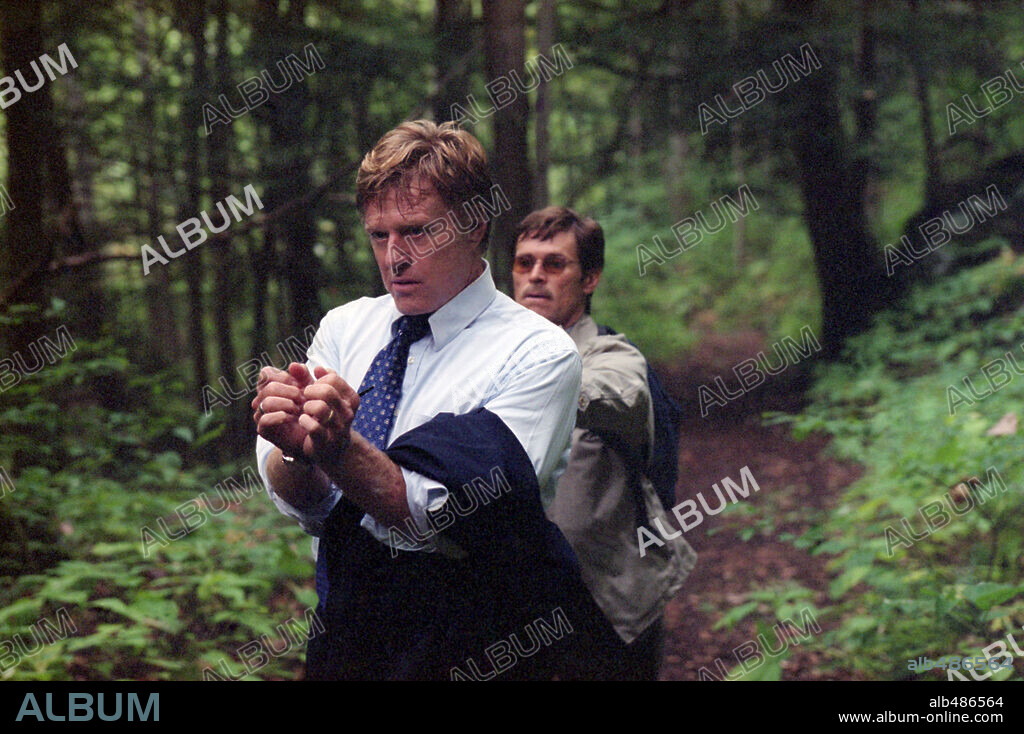 ROBERT REDFORD y WILLEM DAFOE en LA SOMBRA DEL SECUESTRO, 2004 (THE CLEARING), dirigida por PIETER JAN BRUGGE. Copyright FOX SEARCHLIGHT PICTURES / SEBASTIAN, LOREY.