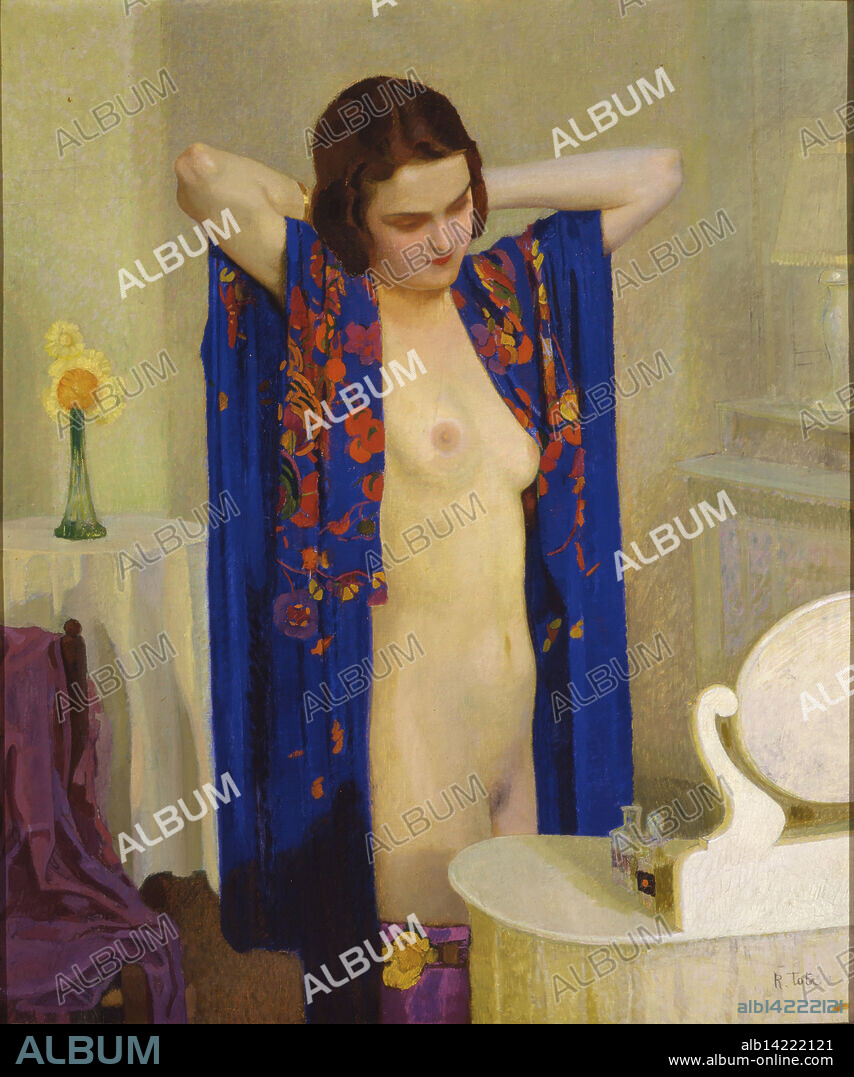 RICCARDO TOTA. Dressing Table (The Blue Shawl).