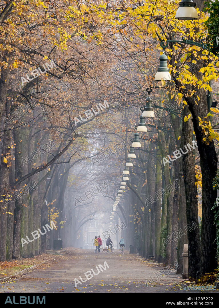 Parco del Valentino, Turin, Piedmont, Italy, Europe.