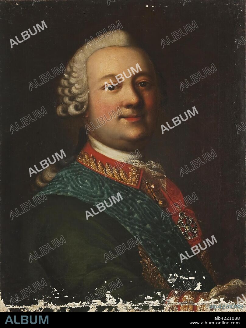 ANONYMOUS ARTIST, SECOND HALF OF THE 18TH CENTURY. Portrait of Count