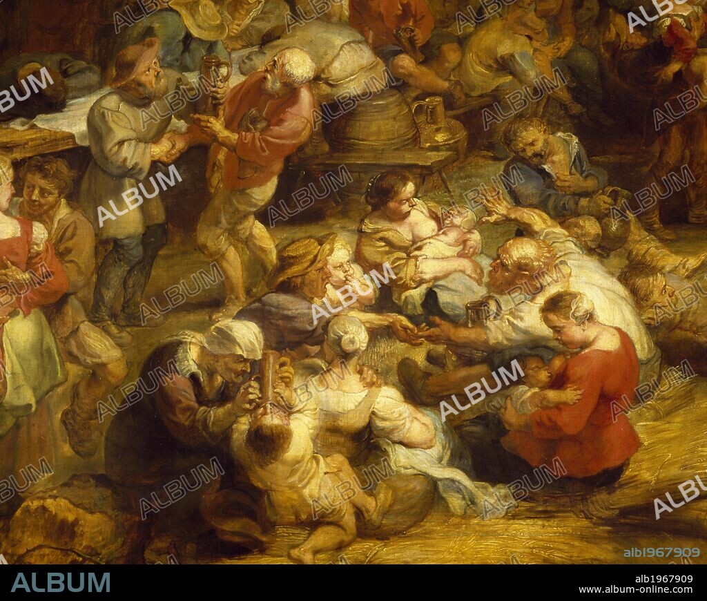 The fair, by Peter Paul Rubens (1577-1640). Detail.