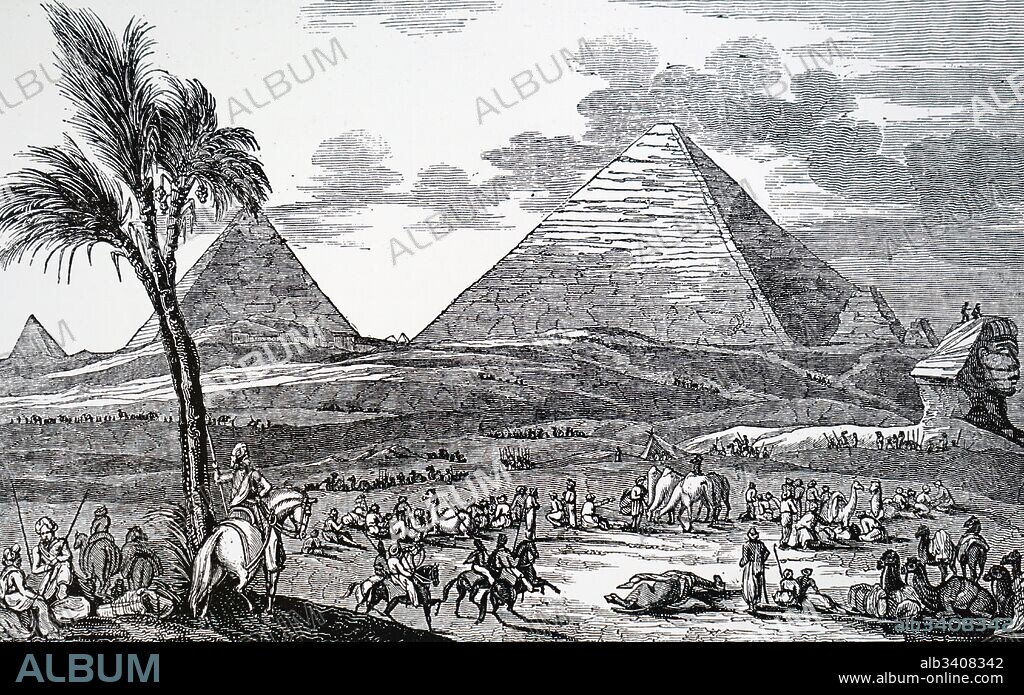 The Pyramids of Giza. - Album alb3408342