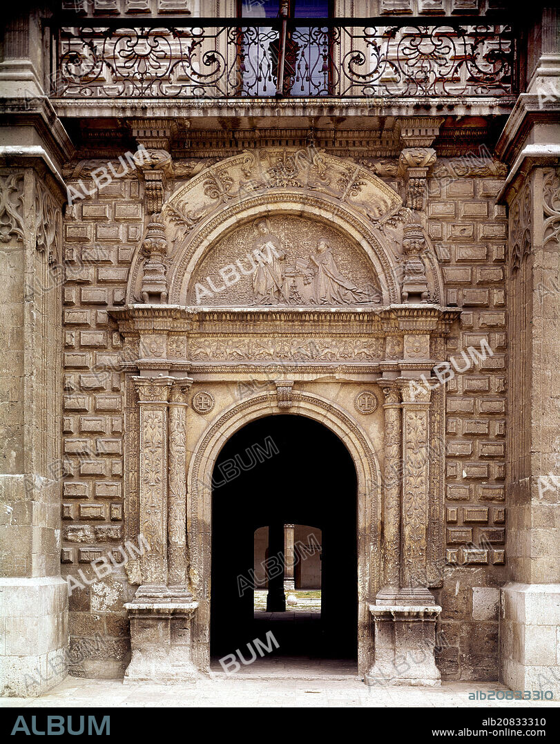 ENRIQUE EGAS (1455-1534). COMENZADO EN 1439 - ACABADO EN 1491 POR LORENZO VAZQUEZ - PRIMER EDIFICIO RENACENTISTA DE CASTILLA.
