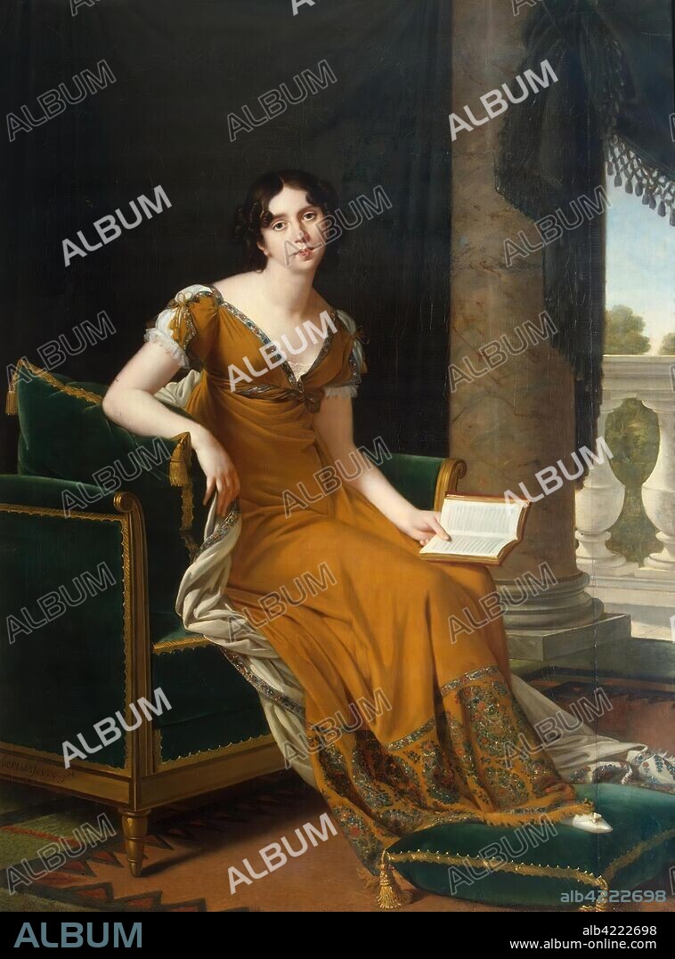 ROBERT LEFEVRE. 'Portrait of Yelizaveta Demidova'. France, Between 1800 and 1805. Dimensions: 190x143 cm.