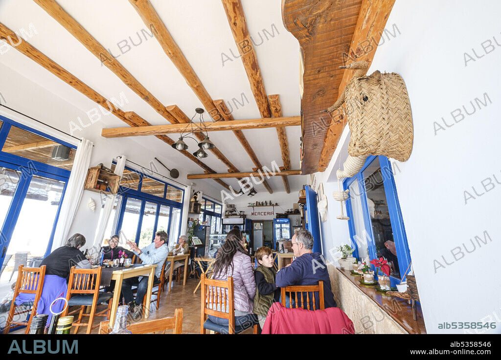 Sa Figuera restaurant, La Mola, Formentera, Pitiusas Islands, Balearic Community, Spain.