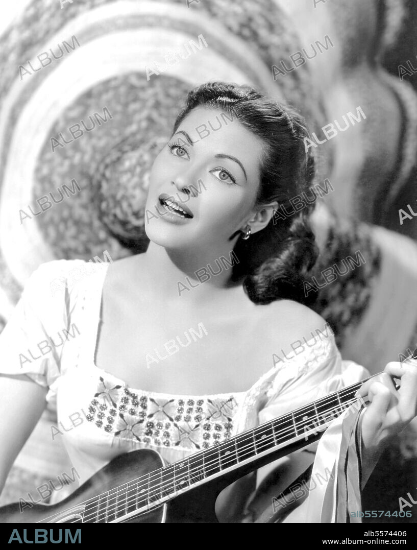 YVONNE DE CARLO in SOMBRERO, 1953, unter der Regie von NORMAN FOSTER. Copyright M.G.M.