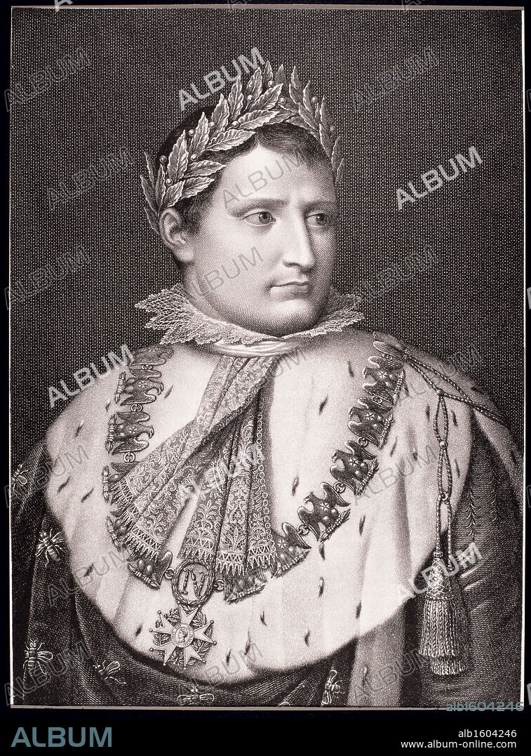 WORLD HISTORY / FRANCE. Napoleon Bonaparte (1769-1821)   French Emperor  Stock Montage, Inc.