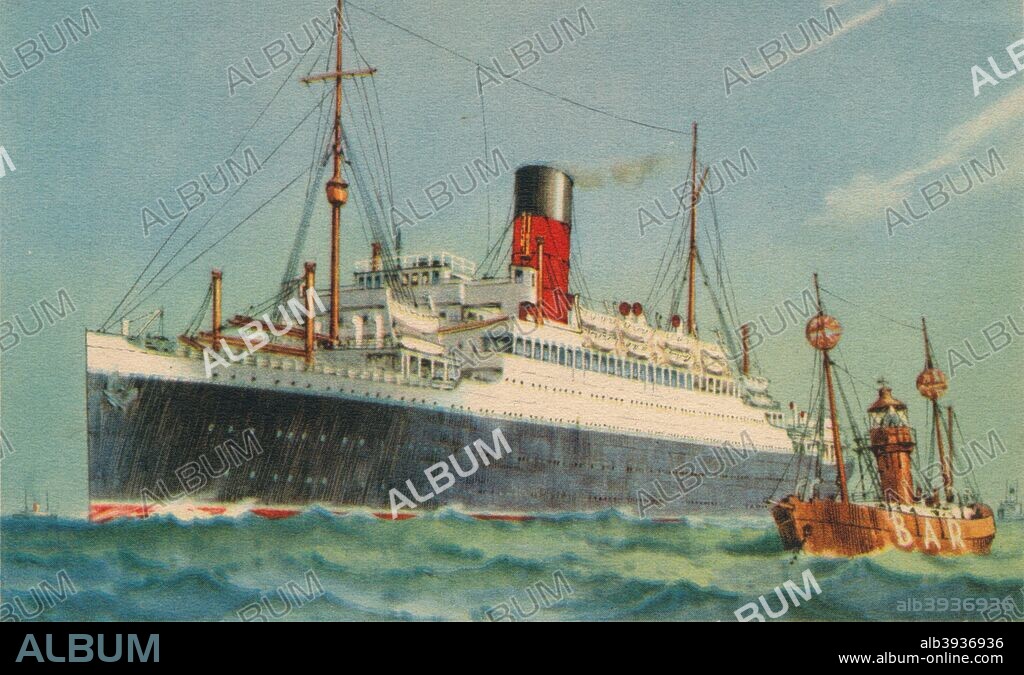 Ascania, Cunard White Star, 1920s. Ascania was launched on 20 December 1923 at the Armstrong Whitworth Shipbuilders Ltd yard in Newcastle-upon-Tyne but due to unforeseen cost overruns, the vessel was not completed until May 1925. During World War II Ascania was modified into a Landing Ship and took part in the Invasion of Sicily in 1943, and the Anzio Landings in 1944.
