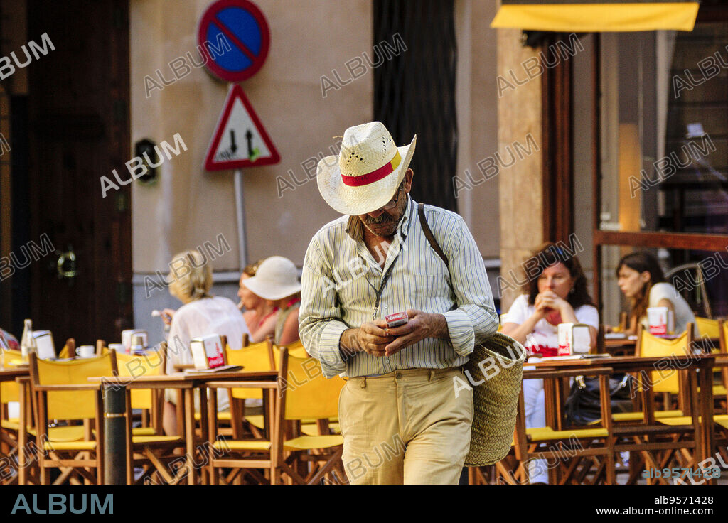 plaza de Santa Eulalia, Palma, mallorca, islas baleares, Spain, europa.
