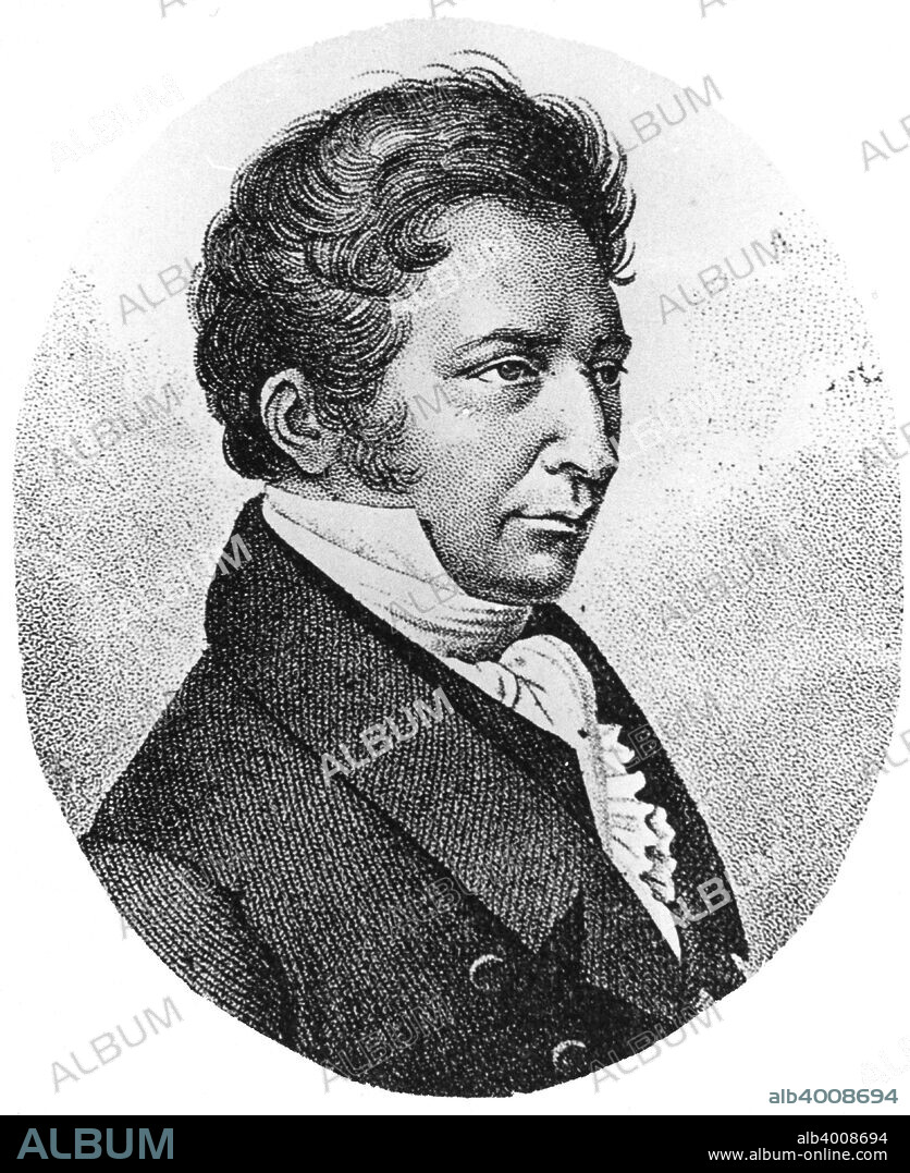 Joseph Louis Gay-Lussac, French chemist, physicist and balloonist, c1824. Gay-Lussac (1778-1850) investigated the behaviour of gases and developed techniques of chemical analysis. He was important in industrial chemistry for the introduction of lead chambers for the production of sulphuric acid. Gay-Lussac made balloon ascents to investigate terrestrial magnetism and composition and characteristics of the atmosphere at different altitudes. He determined that the same volume of any gas will expand equally in response to the same increase in temperature.