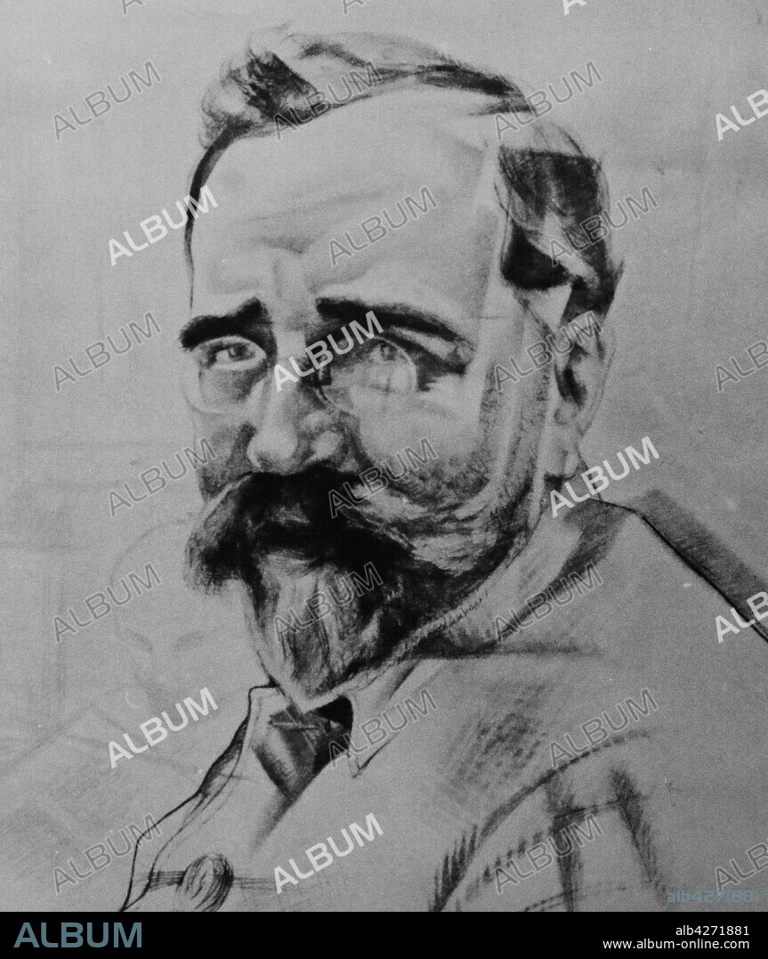 YURI PAVLOVICH ANNENKOV. Lev Borisovich Kamenev (1883-1936).